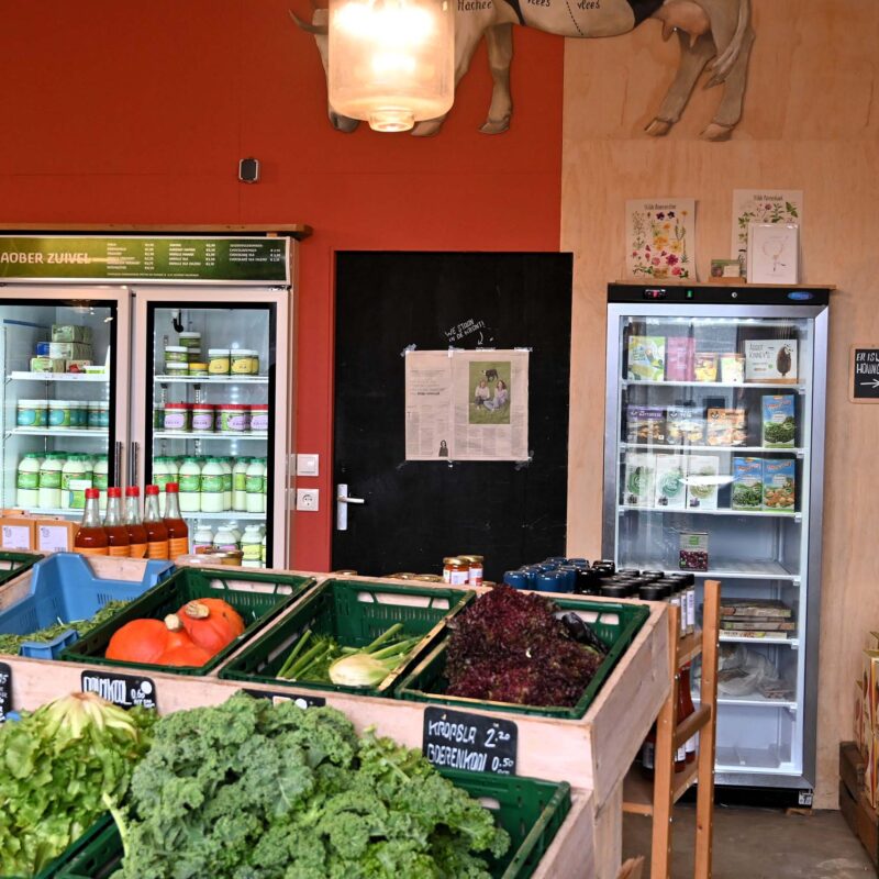 Boerderijwinkel kalverliefde biologische melk