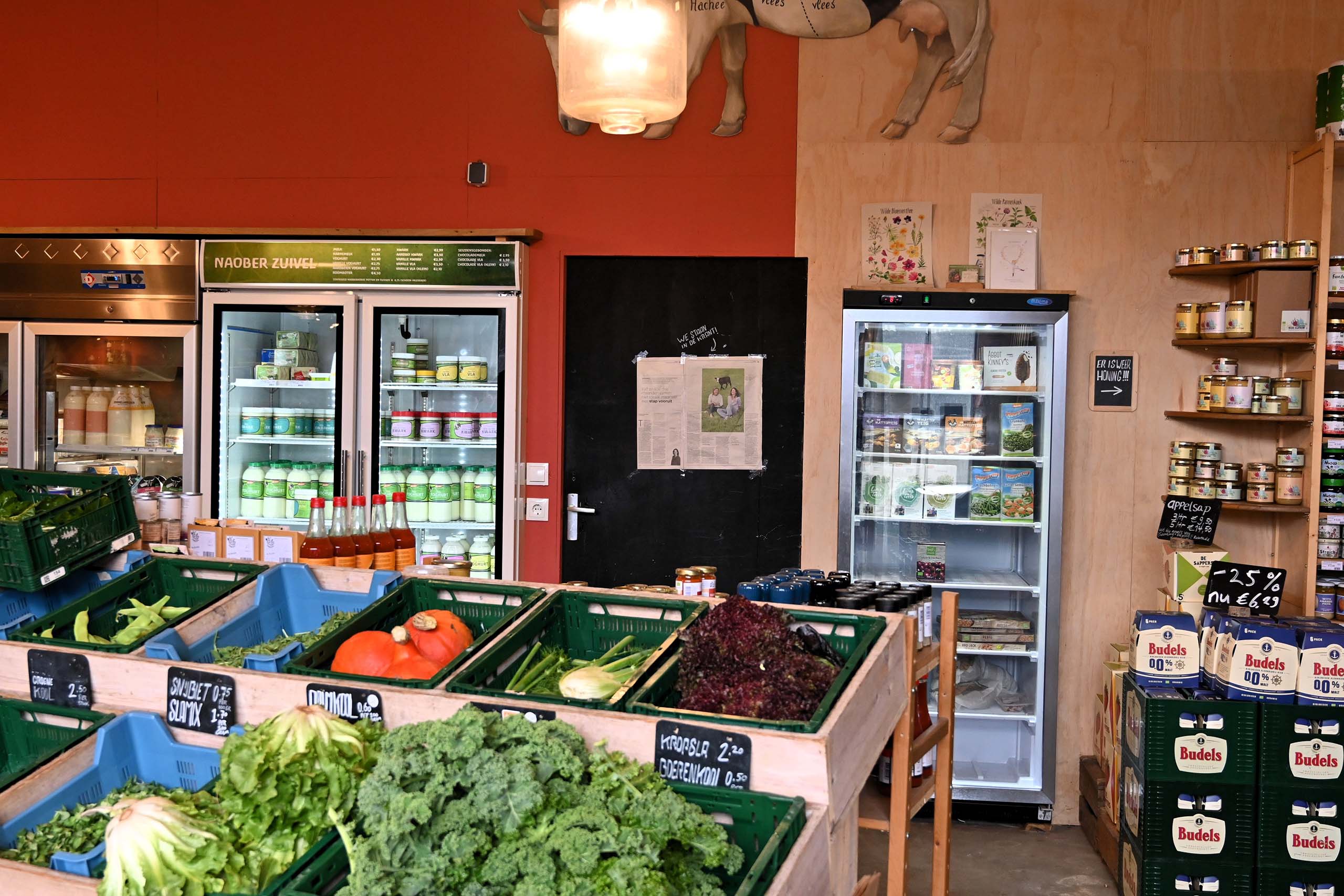 Boerderijwinkel kalverliefde biologische melk